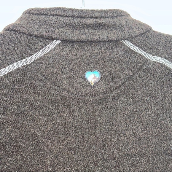 Kuhl Alfpaca Women’s Fleece Full Zip Brown Jacket Small - Picture 7 of 12